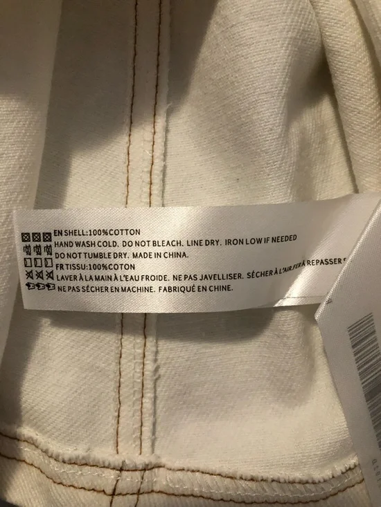 Anthropologie En Saison sleeveless fit and flare denim dress. Size medium. NWT - Picture 8 of 11